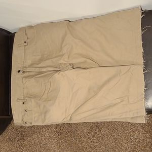 Levis distressed shorts